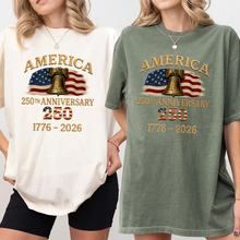 Load image into Gallery viewer, 250th Anniversary USA Comfort Shirt Patriotic Gift for Dad