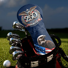 Load image into Gallery viewer, Personalized Golf Head Cover 250th Anniversary Golf Gift
