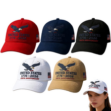 Load image into Gallery viewer, Personalized 250th Anniversary Cap Custom Name Gift for Dad