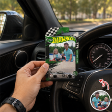 Load image into Gallery viewer, Personalized Hot Wheels Photo Gift for Dad Father's Day