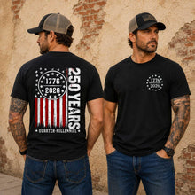 Load image into Gallery viewer, Personalized 4th of July Comfort Shirt Custom USA Flag Gift