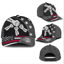 Load image into Gallery viewer, Personalized Fist Bump Hat Custom Names Gift for Dad