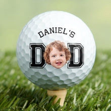 Load image into Gallery viewer, Personalized Photo Golf Ball Gift for Mom & Dad Custom Keepsake