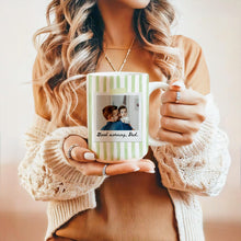 Load image into Gallery viewer, Custom Photo Mug for Dad & Son Personalized Gift Idea