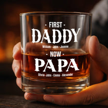 Load image into Gallery viewer, Personalized Whiskey Glass Gift for Dad and Grandpa - Father’s Day