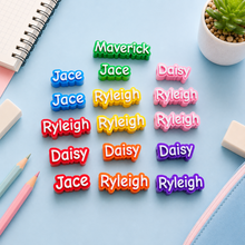 Load image into Gallery viewer, Personalized Pencil Toppers Custom Name Back to School Gift