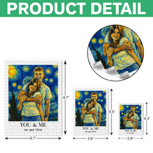 Load image into Gallery viewer, Custom Photo Building Block Art Unique Anniversary Gift for Couple