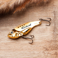 Load image into Gallery viewer, Personalized Engraved Fishing Lure Gift for Dad - Custom Name