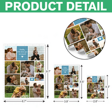 Load image into Gallery viewer, Personalized Photo Collage Puzzle Gift for Dad | Custom Name