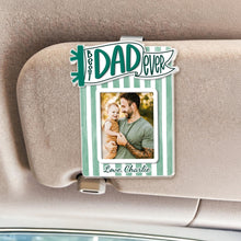 Load image into Gallery viewer, Personalized Dad Car Visor Photo Clip Gift for Father's Day