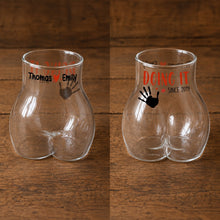 Load image into Gallery viewer, Funny Body Shaped Glass Cup Personalized Gift for Him