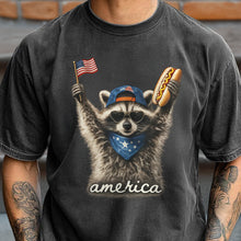 Load image into Gallery viewer, Personalized 4th of July Comfort Shirt Custom Photo Gift