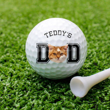 Load image into Gallery viewer, Personalized Photo Golf Ball Gift for Dog Dad or Cat Mom
