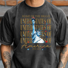 Load image into Gallery viewer, Personalized USA 250 Years Comfort Shirt Independence Day Gift