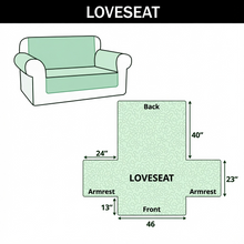 Load image into Gallery viewer, Personalized Quilted Sofa Cover Sweet Dreams Gift for Family