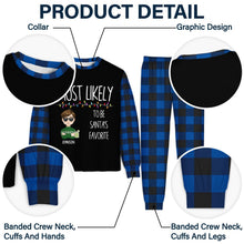 Load image into Gallery viewer, Personalized Funny Couples Pajama Set with Custom Message Gift for Anniversary