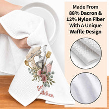 Load image into Gallery viewer, Personalized Kitchen Towel Custom Name Baking Gift for Mom
