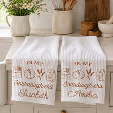 Load image into Gallery viewer, Personalized Kitchen Towel Custom Name Baking Gift for Him/Her