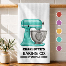 Load image into Gallery viewer, Personalized Kitchen Towel Custom Name Baking Gift for Moms