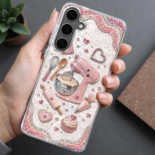 Load image into Gallery viewer, Personalized Clear Phone Case for Baking Lovers Custom Name Gift