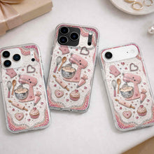 Load image into Gallery viewer, Personalized Clear Phone Case for Baking Lovers Custom Name Gift