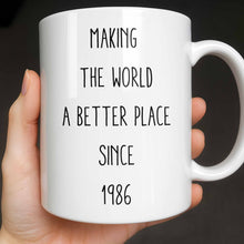Load image into Gallery viewer, Personalized Flower Birth Month Coffee Mug Custom Gift for Mom