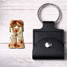 Load image into Gallery viewer, Custom Wooden Pocket Hug Personalized Gift for Sister
