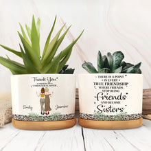 Load image into Gallery viewer, Personalized Plant Pot Best Friend Gift Leopard Print Ceramic