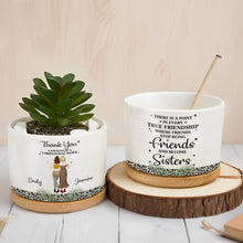 Load image into Gallery viewer, Personalized Plant Pot Best Friend Gift Leopard Print Ceramic