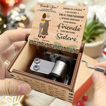 Load image into Gallery viewer, Personalized Wooden Music Box Custom Gift for Best Friend