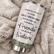 Load image into Gallery viewer, Personalized Stainless Steel Tumbler Best Friend Gift 20oz 30oz