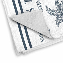 Load image into Gallery viewer, Personalized Microfiber Beach Towel Custom Name Friends Gift