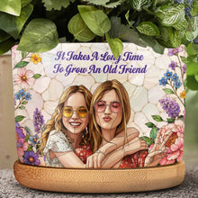 Load image into Gallery viewer, Personalized Ceramic Plant Pot Custom Photo Gift for Best Friends