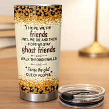 Load image into Gallery viewer, Personalized Ghost Friends Tumbler Custom Bestie Gift 20oz 30oz