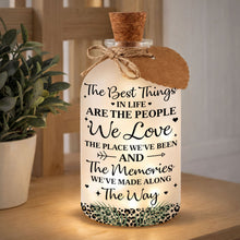 Load image into Gallery viewer, Personalized Bottle Light Custom Besties Art Gift for Friends