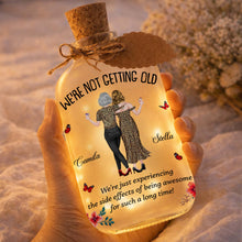 Load image into Gallery viewer, Personalized Short Bottle Light Besties Gift with Custom Name