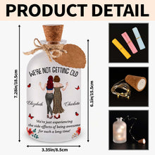 Load image into Gallery viewer, Personalized Short Bottle Light Besties Gift with Custom Name