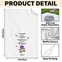 Load image into Gallery viewer, Personalized Kitchen Towel Custom Name Gift for Best Friend