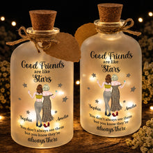 Load image into Gallery viewer, Personalized Short Bottle Light Custom Name Gift for Besties