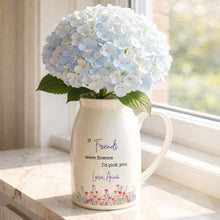 Load image into Gallery viewer, Personalized Ceramic Flower Vase Best Friend Gift Idea