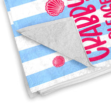 Load image into Gallery viewer, Personalized Beach Towel Custom Name for Best Friend Gift