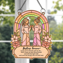 Load image into Gallery viewer, Personalized Suncatcher Custom Name Gift for Best Friends