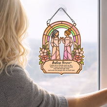 Load image into Gallery viewer, Personalized Suncatcher Custom Name Gift for Best Friends