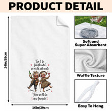 Load image into Gallery viewer, Personalized Kitchen Towel Best Friend Gift for BFF Custom Print