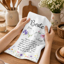 Load image into Gallery viewer, Personalized Kitchen Towel Custom Bestie Definition Gift