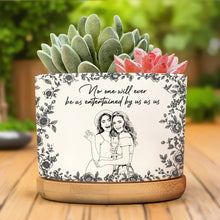 Load image into Gallery viewer, Personalized Ceramic Plant Pot Custom Name Gift for Best Friend