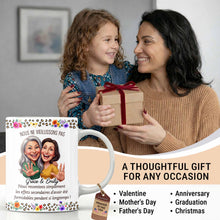 Load image into Gallery viewer, Personalized Floral Coffee Mug Custom Gift for Best Friends