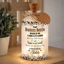 Load image into Gallery viewer, Personalized Short Bottle Light Custom Photo Gift for Best Friends