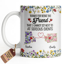 Load image into Gallery viewer, Personalized Best Friend Coffee Mug Custom State Art Gift