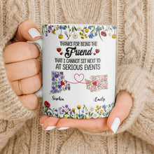 Load image into Gallery viewer, Personalized Best Friend Coffee Mug Custom State Art Gift